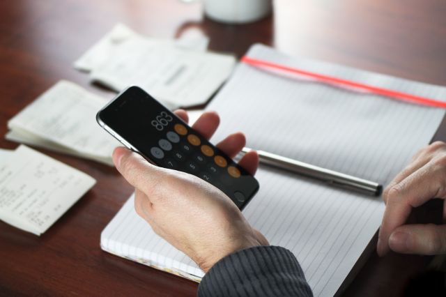 家計簿をつける人